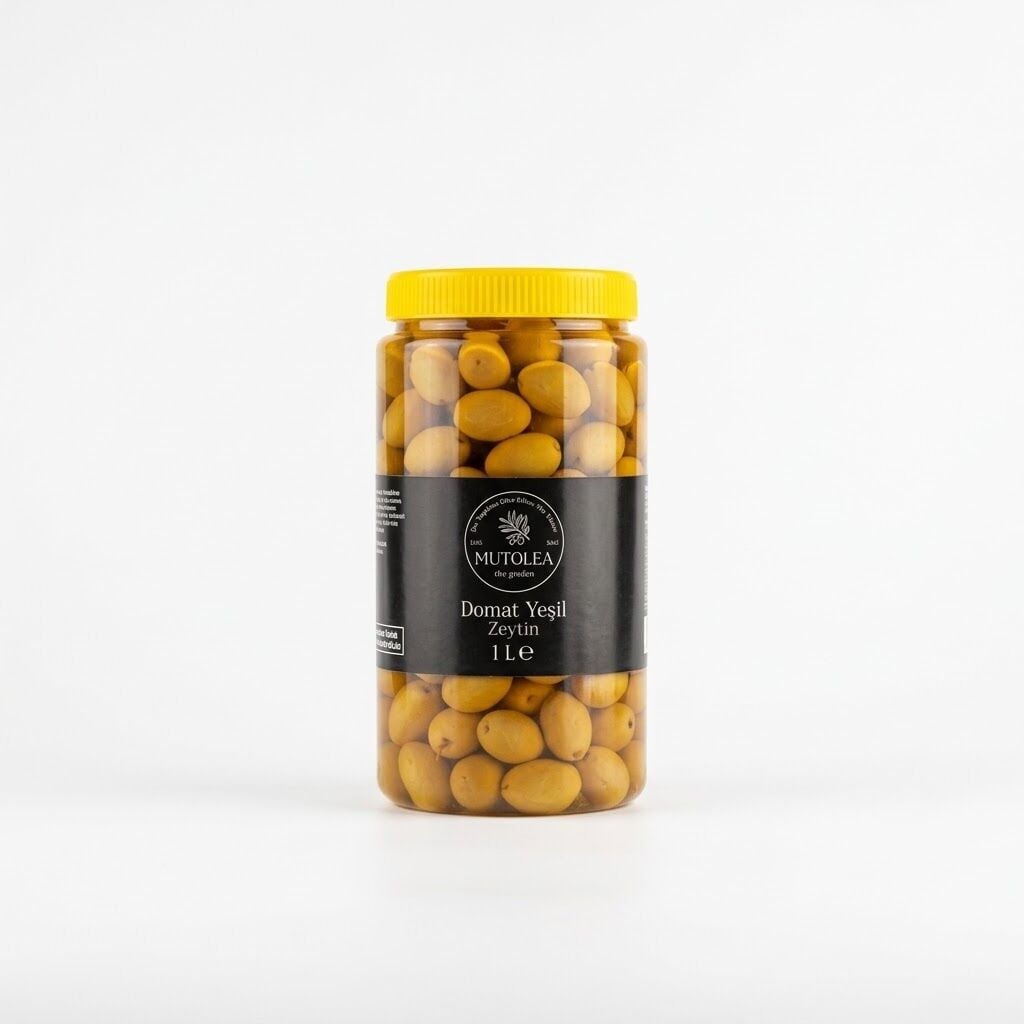 El Yapımı Domat Yeşil Zeytin - 1Kg