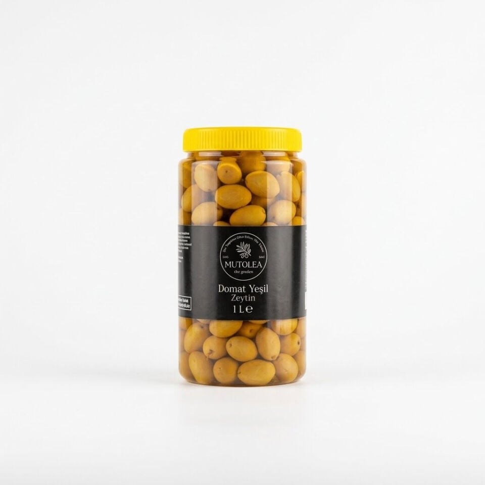 El Yapımı Domat Yeşil Zeytin - 1Kg