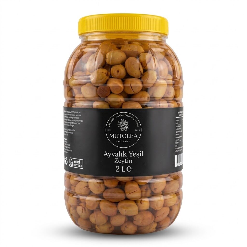 El Yapımı Ayvalık Yeşil Zeytin - 2Kg