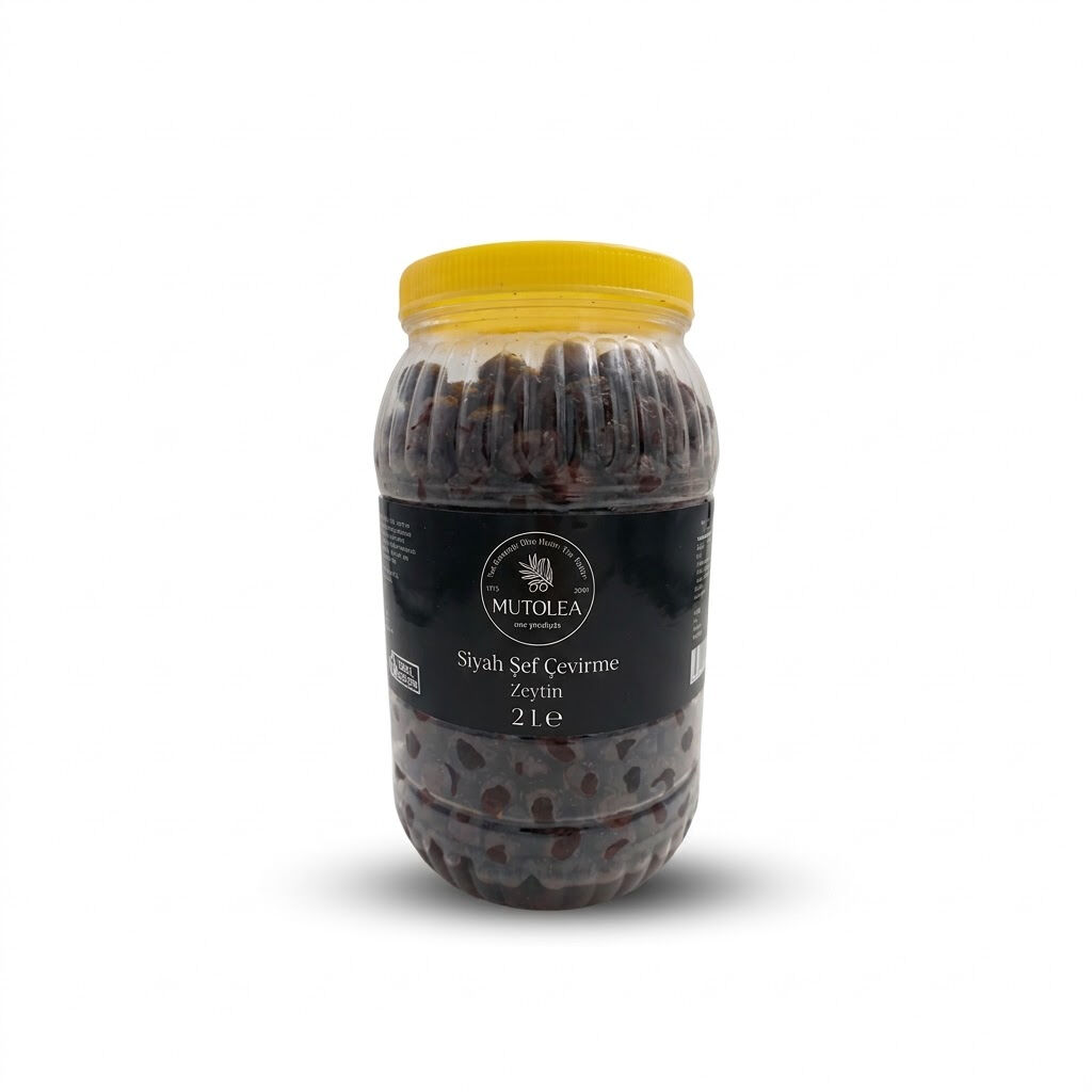 Siyah Şef Çevirme Zeytin - 2Kg