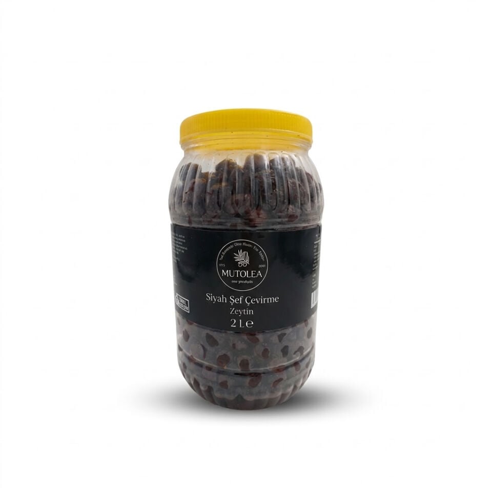 Siyah Şef Çevirme Zeytin - 2Kg