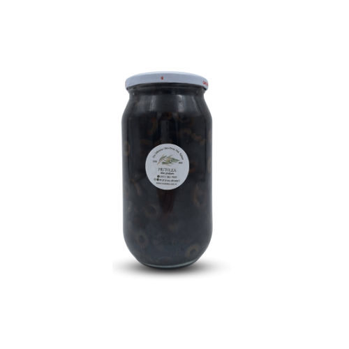 El Yapımı Siyah Dilimli Zeytin 1000 gr